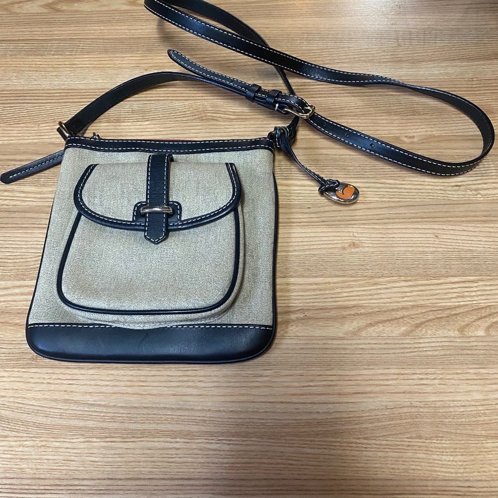 Dooney & Bourke Signature Letter Carrier Crossbody Bag